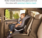 Munchkin Brica Sun Safety Car Window Shade With Heat Alert  Helps Block Uva uvb