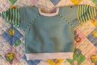 Jesmar Cabbage Patch Kids Tracksuit  Green   Teal    Yellow Striped