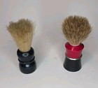 Ever-ready Pure Badger   Sterilized Bristle Shaving Brush 300pbt Red   Black 2ct