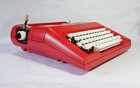 Vintage And Exclusive Olivetti Lettera 35 Red - Works Well