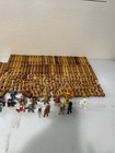 Vintage Lincoln Log Lot Wild West Ranch Incomplete W extra From Other Sets 263p 