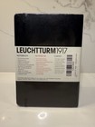 Leuchtturm1917 Medium A5 Dotted Hardcover Notebook  black  - 249 Numbered Pages