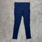 Kerrits Full Seat Riding Tights Lot Of 2 Womens Xl Navy Gray Silicone Equestrian