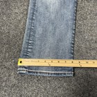 Amiri Jeans Youth 12y Blue Straight Leg Stretch Denim Light Wash Casual