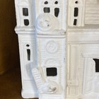 Ceramic Bisque Ready  To Paint Haunted House With Pumpkins Scarlatella Molds 11 