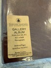 Two Gallery  Leather Photo Albums Brown 9 1 2  X 9  New  3x5  4x6  Or 4x7