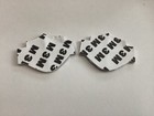 2 Ea  Harley-davidson Bar   Shield Metal Emblem Badges  Oem 99352-82z Small Logo