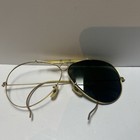 Vintage Gold Tone Rare Bausch   Lomb B l Ray-ban Shooter  Sunglasses