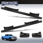 Fit For 14-18 Chevy Silverado Gmc Sierra Double Cab Rocker Panels   Cab Corners