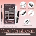Lashview Lash Cluster Kit  168 Pcs Diy Lash Extensions Kit 56  With Equipment
