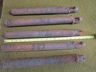 5- 10 Pound Antique Vintage Cast Iron Window Sash Weights- Deep Sea Fishing 