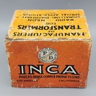 Vintage Inca Phelps Dodge Transformer J39 - 115v 230v In Old Box