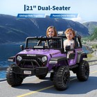 2 Seater Kids Electric Car 24v Ride On Toy Battery Power Wheel Truck With Remote