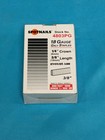 3 8  Long X 1 4  Narrow Crown X 18 Gauge  Finish Staples  5 000 box  - L9010