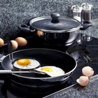 Juego De Anillos Para Huevos Redondos Y Cuadrados De 4   Con Mango De Silicona