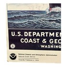 Vintage Noaa Nautical Charts Poster 1959 Design Coast Geodetic Survey 16x23