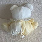 Fisher Price Vintage 1988 Puffalump Bear Rattle Plush Stuffed Animal Toy