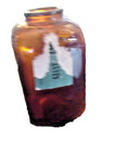 Antique Levi Garrett   Sons Tobacco Scotch   Rappee Snuff Bottle Philadelphia