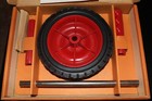 Vintage 1968 Slim Wheel Ab Roller 1970 s Exercise Movie Set Prop Mcm Mid Century