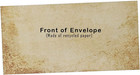 30 X Vintage And Antique Looking Envelopes Made From Recycled Paper  30 