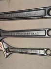 Vintage Crestoloy Crescent Wrench Set 15 12 10 8 6 Usa 