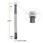 10 Pack Deluxe Fuel Jug Hoses Filler Racing Utility Gas Can Kit Vp Spout