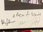 Rush Show Of Hands Signed Flat