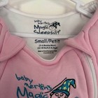 Small Baby Merlin Magic Sleepsuit Pink