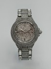 Michael Kors Mk5869 Camille Silver Crystal Pave Glitz Dial Unisex Watch