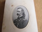 Gen  George Custer Cdv Stamp Civil War Indian Wars Original Photo  1862 1870