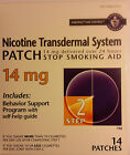 Habitrol Nicotine Transdermal System Patch 14mg Step 2  14 Patches  2-week Kit 