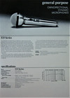 Vintage 1970 s Shure 533sb   533sa Dynamic Microphone Lo Z W Accessories   8