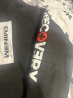 Eminem Recovery Tour Concert Men   s L s Hoodie Sweatshirt Black Xl
