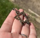 Vintage Sterling Silver Star Of David Pendant 
