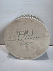 Vtg Large Tabu By Dana Full 10 5 Oz Body Sachet Perfumed Dusting Powder Puff Box