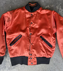 Vintage 1960s High School Wrestling Letterman Jacket Reversible Satin Oliver Bro