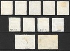 Colombia Scott C151-c161 Airmail Vf Used Issued 1948