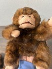 New With Tag Folkmanis Folktails Monkey Hand Puppet Plush Toy