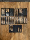Lot 124 Elongated Pressed Penny Coins 5 Albums Seaworld Disney Universal Fl