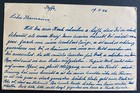 1946 Jaffa Palestine Postcard Cover To Saschen Germany