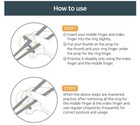 Edison Adults Training Chopsticks Right Handed Beginner Easy Helper  Rh