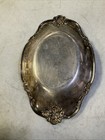Vintage International Silver Company  448 Silverplate Orleans Rose Dish tray