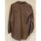 H Bar C California Ranchwear Vintage Mens Brown Opal Snap Button Up Long Sleeve