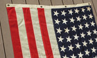 Ww2 Usn Us Navy Nautical Naval Ensign 48 Star Ship   s American Flag Wool 3x7