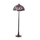 Chloe Tiffany Style Victorian Design 2-light Dark Antique Dark Antique Bronze  M