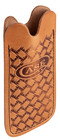 Case Xx Knives 41412 Brown Leather Herringbone Slip For Medium Pocket Knife