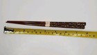 Japanese Lacquer Chopsticks With Abalone Mother Of Pearl Inlay Kanzashi Japan 8 
