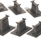 Bachmann Trains 44471 Trains 14 Pc  E-z Track Graduated Pier Set - Ho Scale