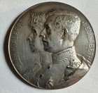 1914 Belgium Silver Coin  Gratitude For Generosity From America Medal -   b1 