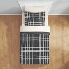 Mainstays 5piece Reversible Bed In A Bag Comforter Set With Sheets black twin-xl